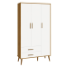 Quarto Completo Bebê Aline Branco Com Savana - Berço + Cômoda + Guarda-Roupa 3 Portas Quarto Completo Bebê Aline Branco Com Savana - Berço + Cômoda + Guarda-Roupa 3 Portas