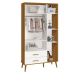 Quarto Completo Bebê Aline Branco Com Savana - Berço + Cômoda + Guarda-Roupa 3 Portas Quarto Completo Bebê Aline Branco Com Savana - Berço + Cômoda + Guarda-Roupa 3 Portas