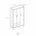 Quarto Completo Bebê Aline Branco Com Savana - Berço + Cômoda + Guarda-Roupa 3 Portas Quarto Completo Bebê Aline Branco Com Savana - Berço + Cômoda + Guarda-Roupa 3 Portas