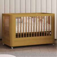 Berço Bia Slim Americano Vira Mini Cama Savana Fosco
