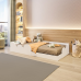 Cama Infantil Montessoriana Nuvola/Branca