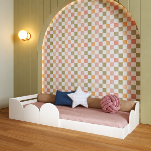 Cama Infantil Montessoriana Nuvola/Branca
