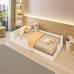 Cama Infantil Montessoriana Nuvola/Branca