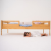 Cama Solteirão Montessoriana Ábaco Mel – Madeira/Mdf 3 em 1 com Grades Removíveis 199x95cm Cama Solteirão Montessoriana Ábaco Mel – Madeira/Mdf 3 em 1 com Grades Removíveis 199x95cm