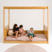 Cama Dossel Lumi Ábaco Montessoriana 2 Em 1 Padrão Solteirão Cama Dossel Lumi Ábaco Montessoriana 2 Em 1 Padrão Solteirão