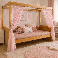Cama Dossel Lumi Ábaco Montessoriana 2 Em 1 Padrão Solteirão