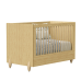 Quarto Completo Bebê Gracia Naturale - Berço + Cômoda Gaveteiro + Guarda-Roupa 3 Portas